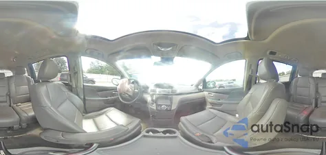 2015 Honda Odyssey Exl z USA, uszkodzony, nr VIN 5FNRL5H67FB070934